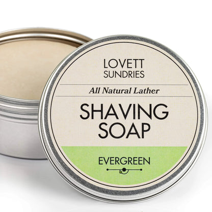 Shaving Bar Soap w/Tin