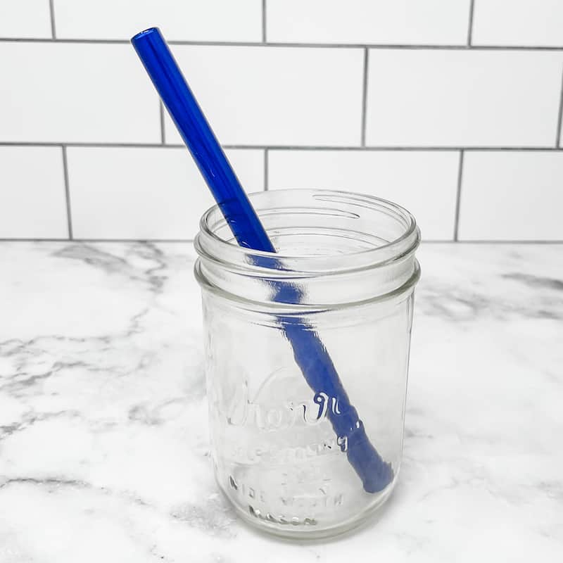 6 Pack Glass Straw with Cleaning + 2 Brushes for Stanley 40 or 30 oz  Tumbler