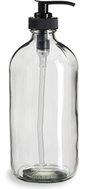 Clear Glass Bottle